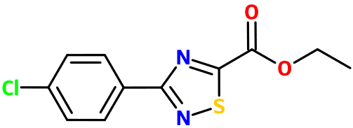 MC095510 Et-3-(4-chlorophenyl)-1,2,4-thiadiazole-5-carboxylate